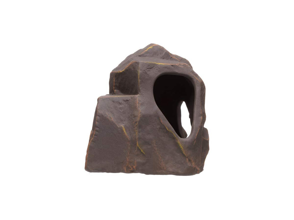 Plecoceramics pleco hideout stone provides a safe shelter with smooth edges.