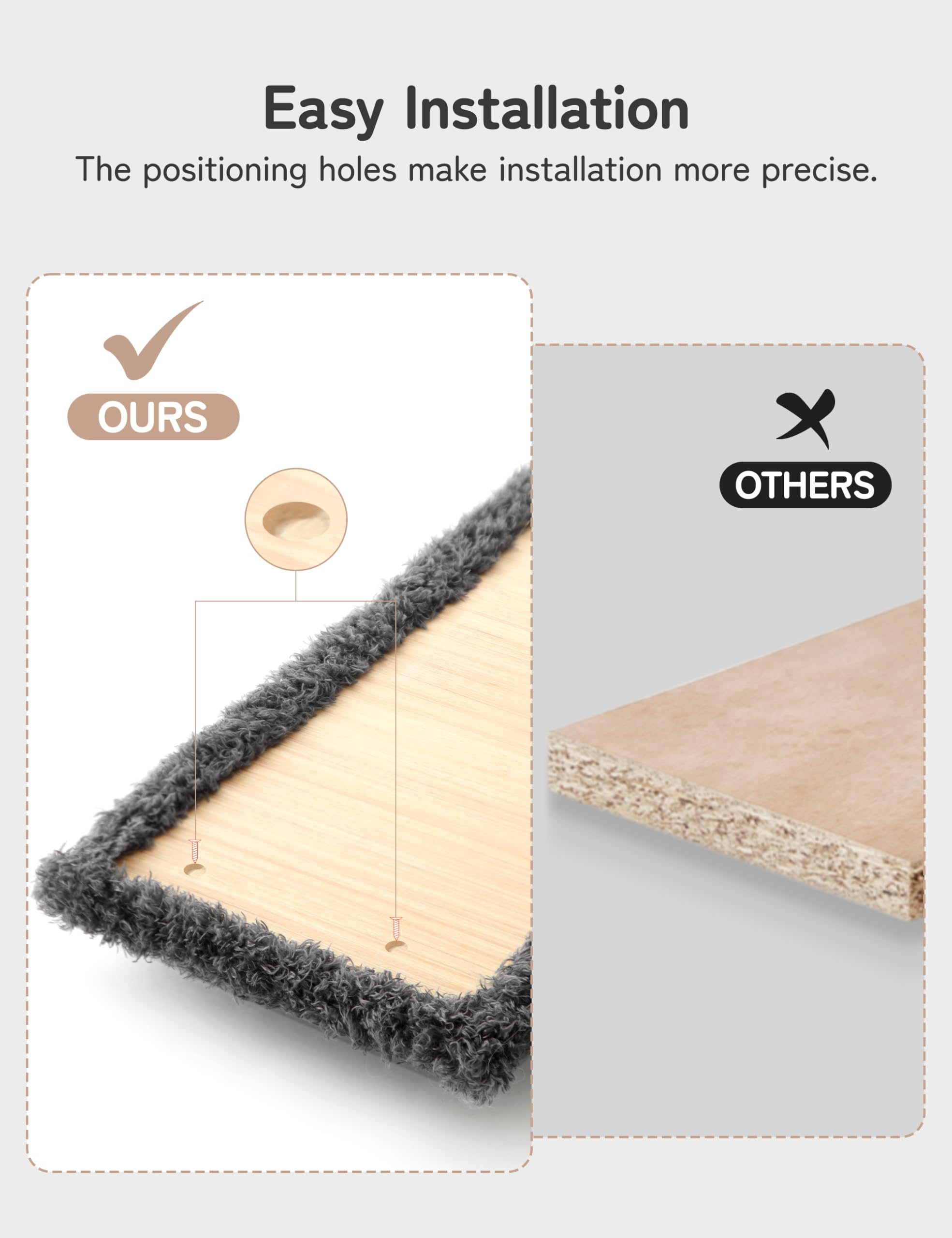PLEKER sisal scratcher keeps claws healthy while protecting furniture.