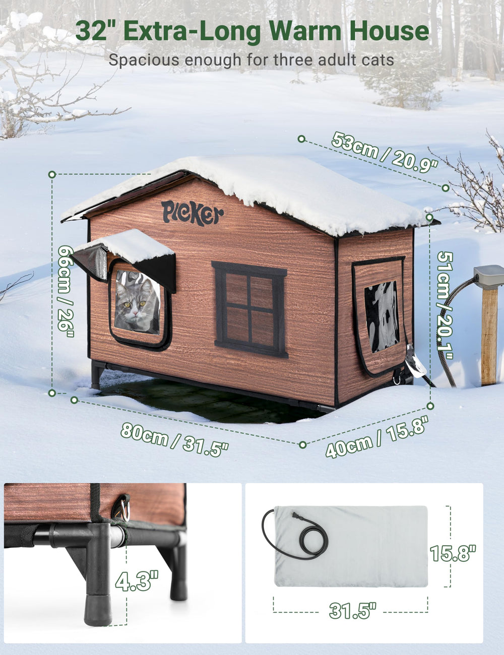 PLEKER second exit detail for safer escape routes in harsh weather