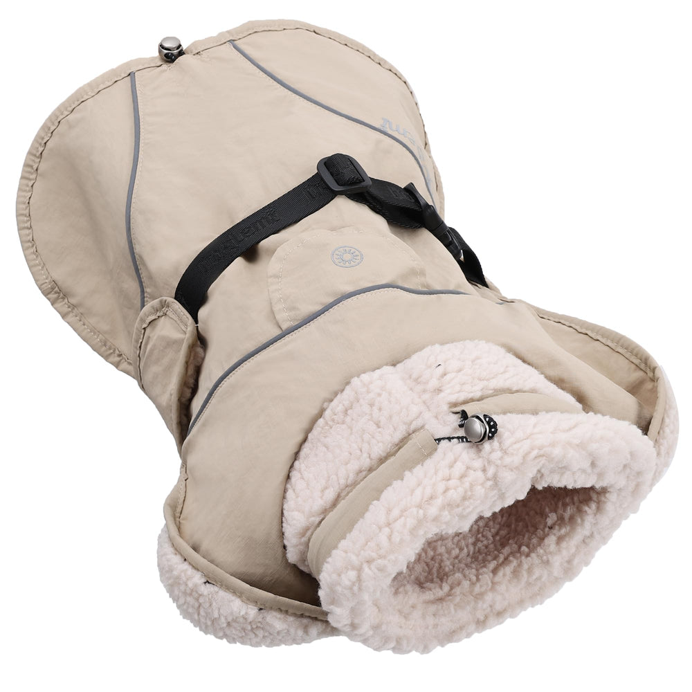 PlentiVive reflective back trim boosts visibility for safe nighttime outings