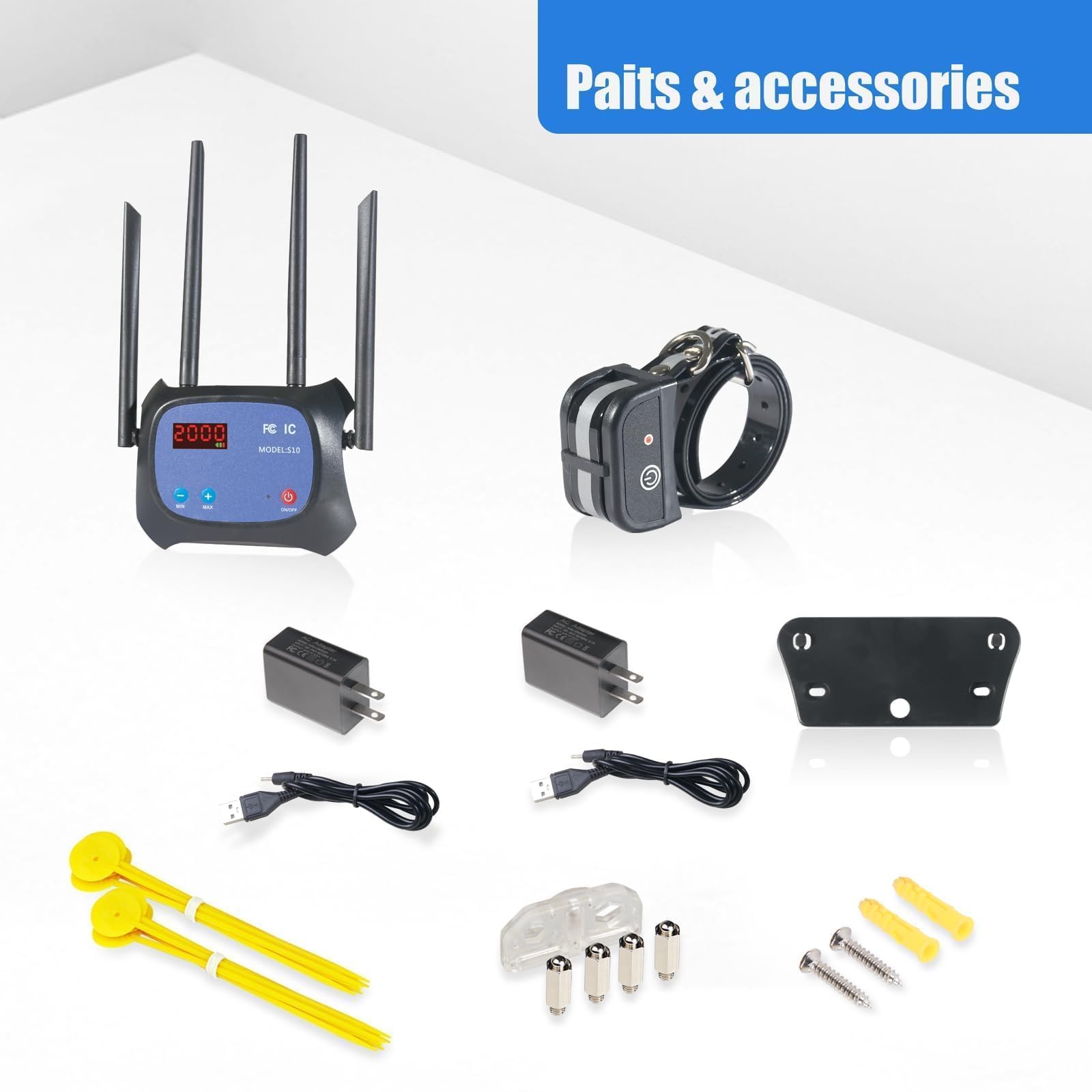 plkm durable rechargeable collar battery life during outdoor sessions