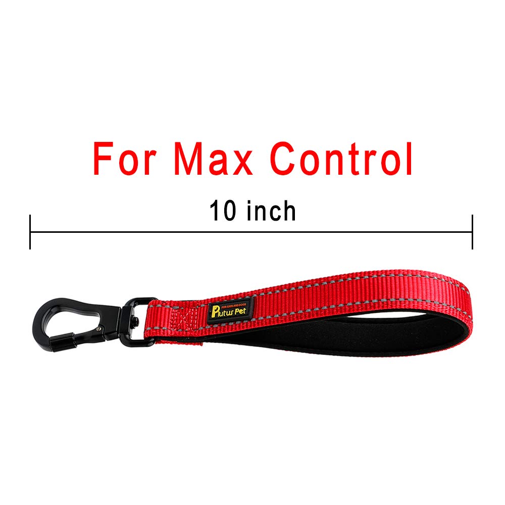 PLUTUS PET 10in leash supports close control on city streets
