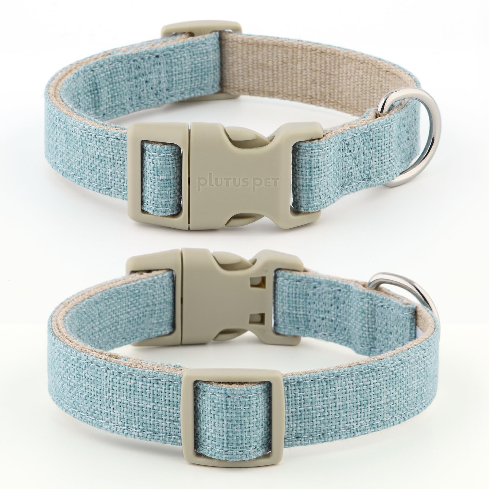 PLUTUS PET cotton hemp dog leash in action highlights durability for daily walks