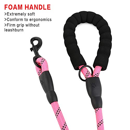 PLUTUS PET rope leash O-ring adds convenient attachment for keys or waste bags