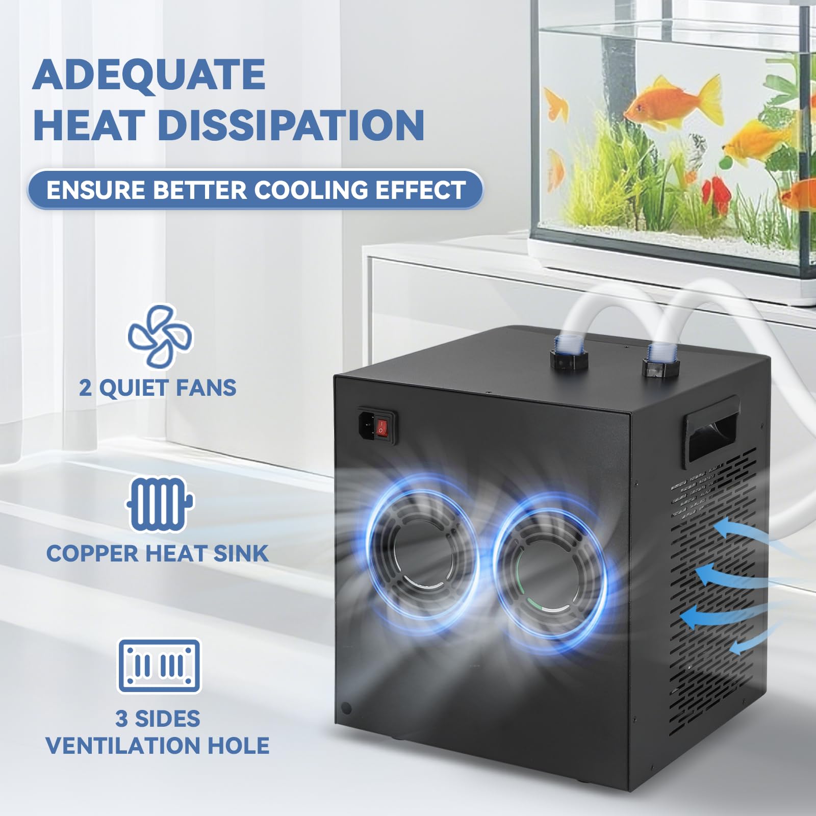 Poafamx chiller uses R290 refrigerant for eco-conscious cooling
