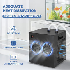 Poafamx chiller uses R290 refrigerant for eco-conscious cooling