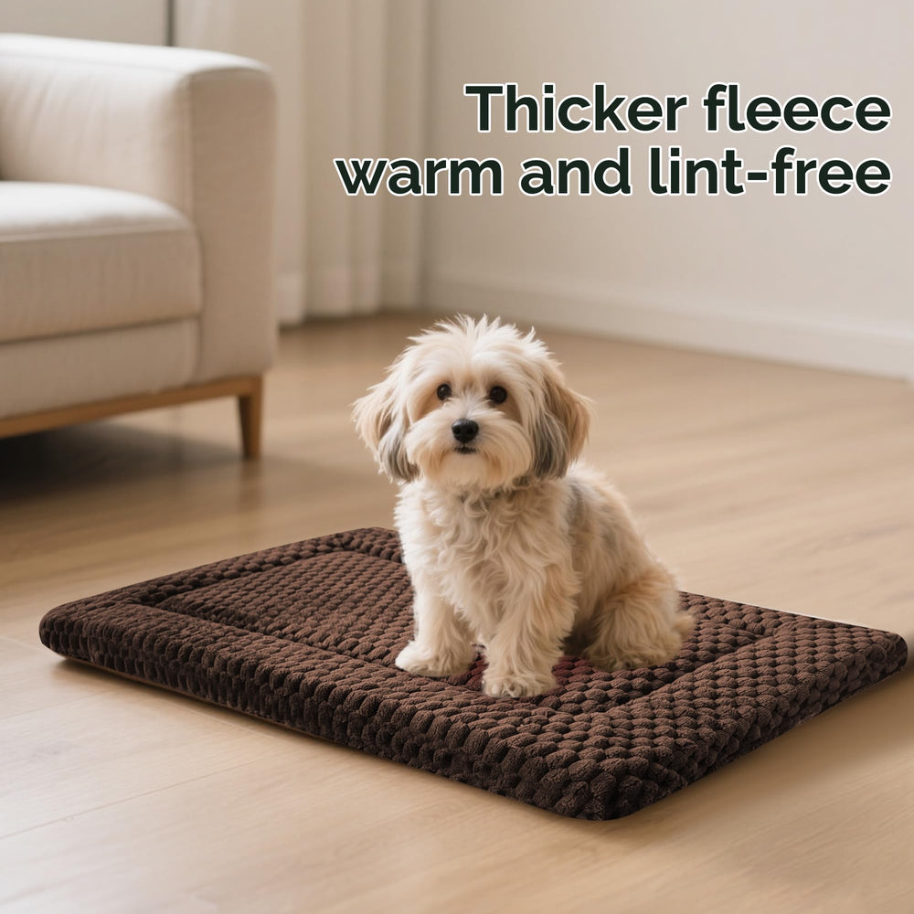 Pobopobo dog bed crate mat outdoor-use ready for crate trips