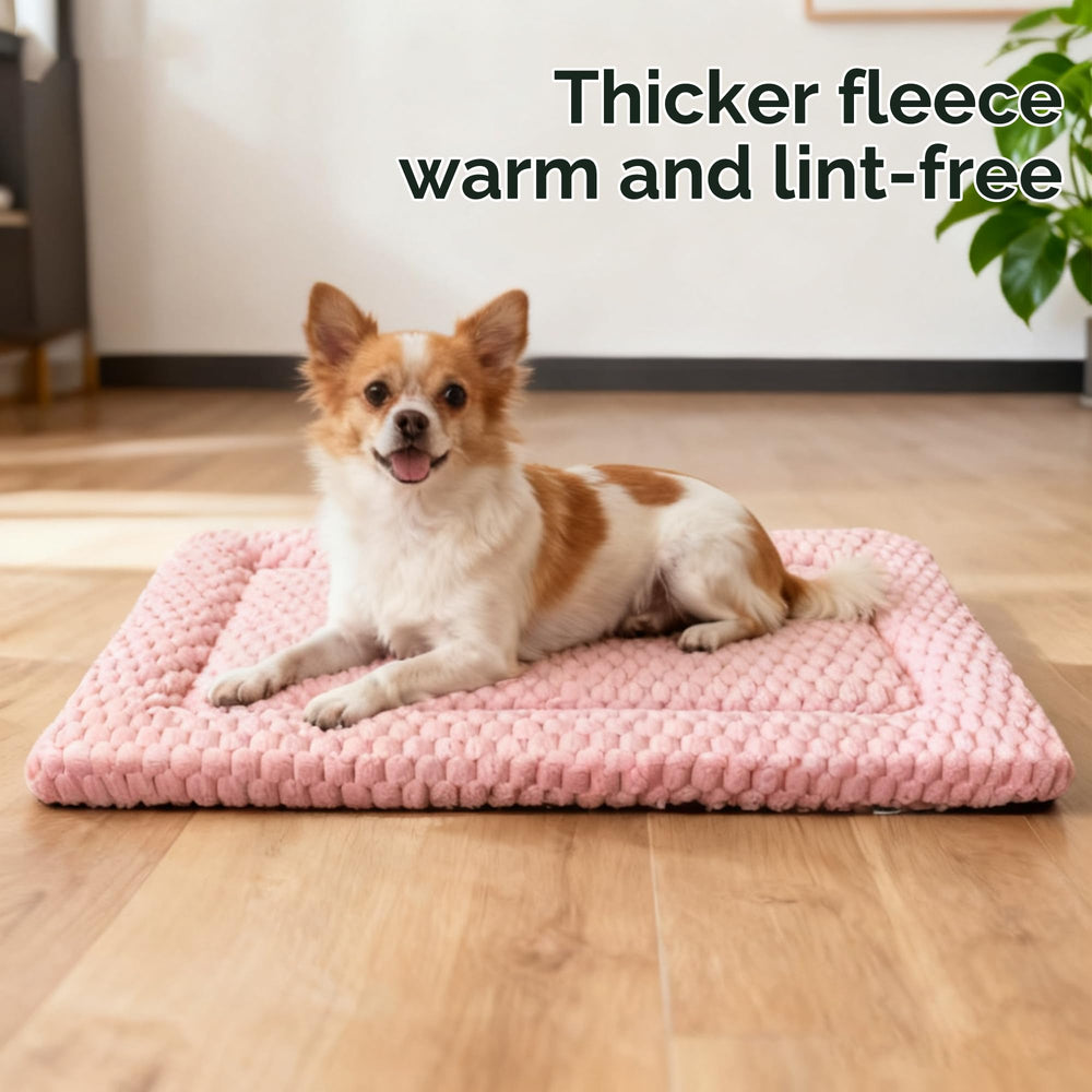 Pobopobo pad fits most crates and surfaces for versatile indoor or outdoor use.