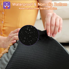 POCBLUE XL dog bed is machine washable for easy hygiene.