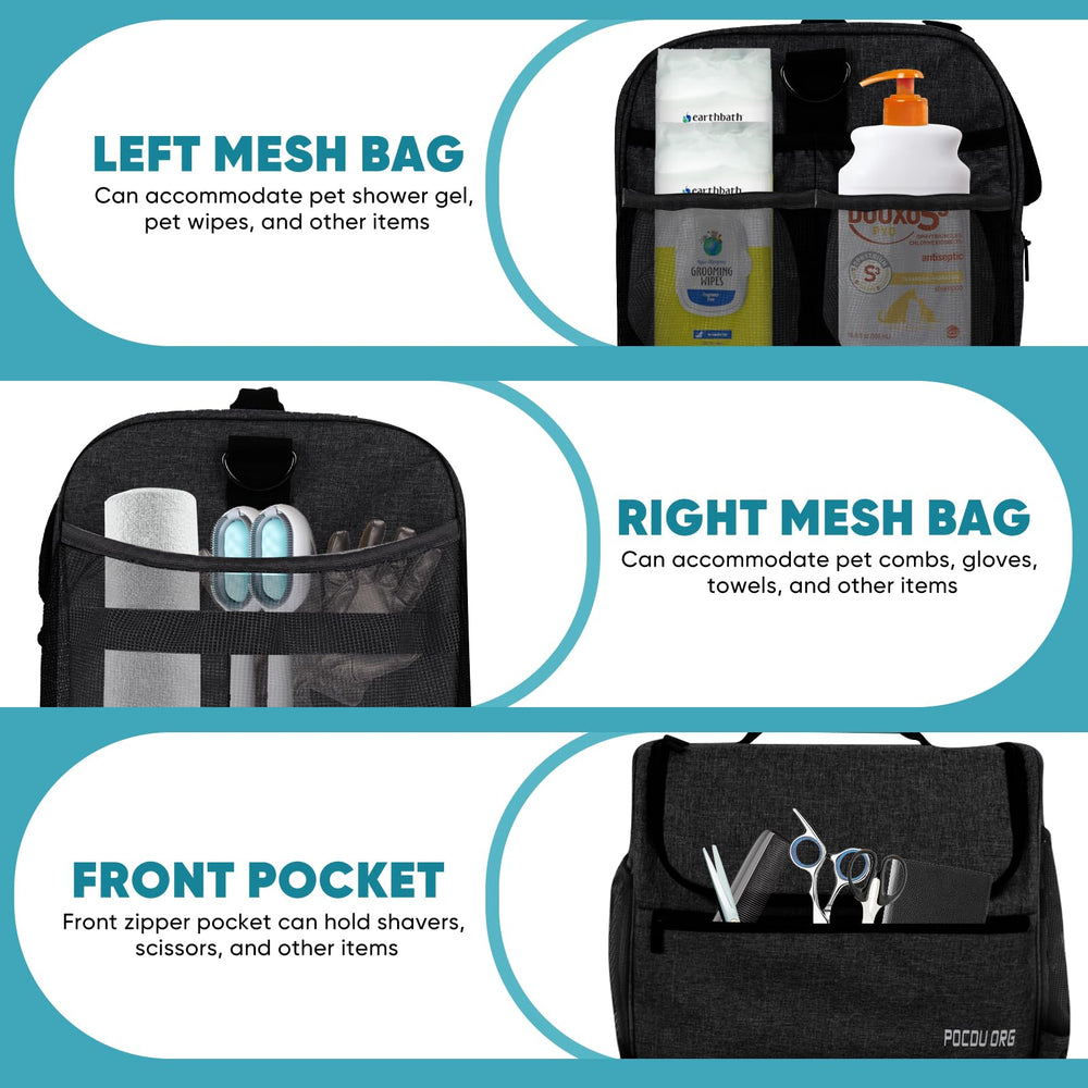 POCDUORG durable oxford cloth material offers lasting protection for tools during travel