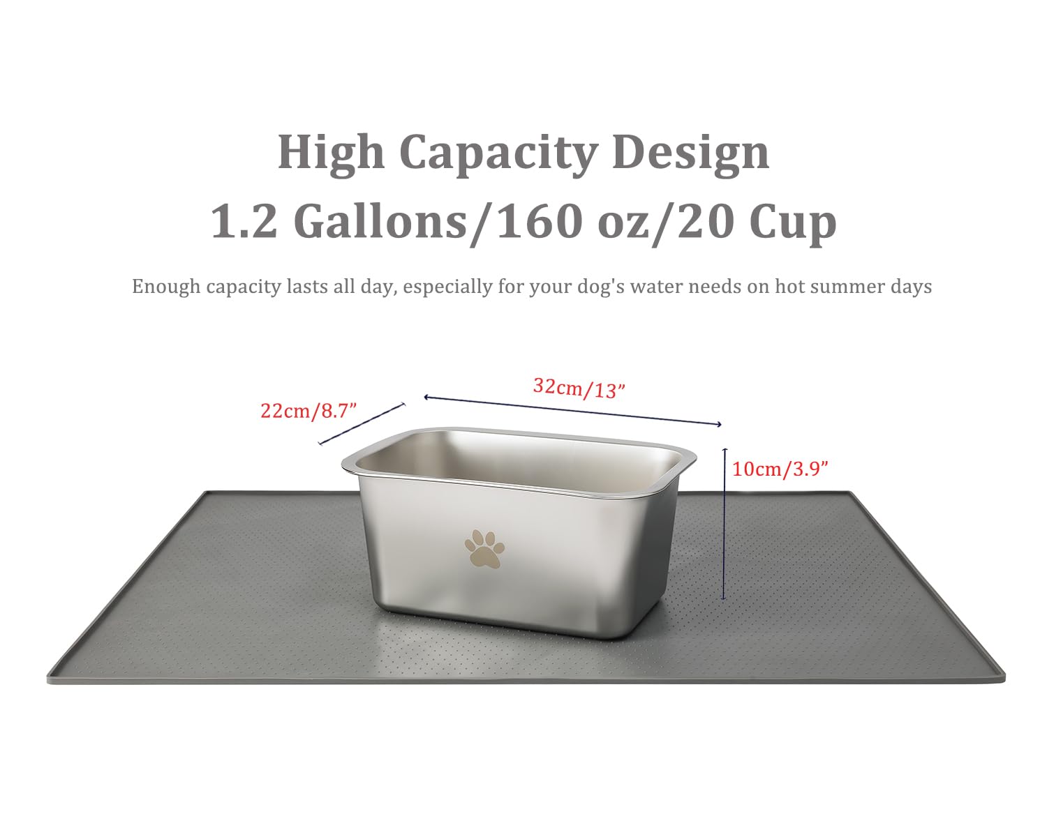 Podinor stackable design shown for easy storage after use.