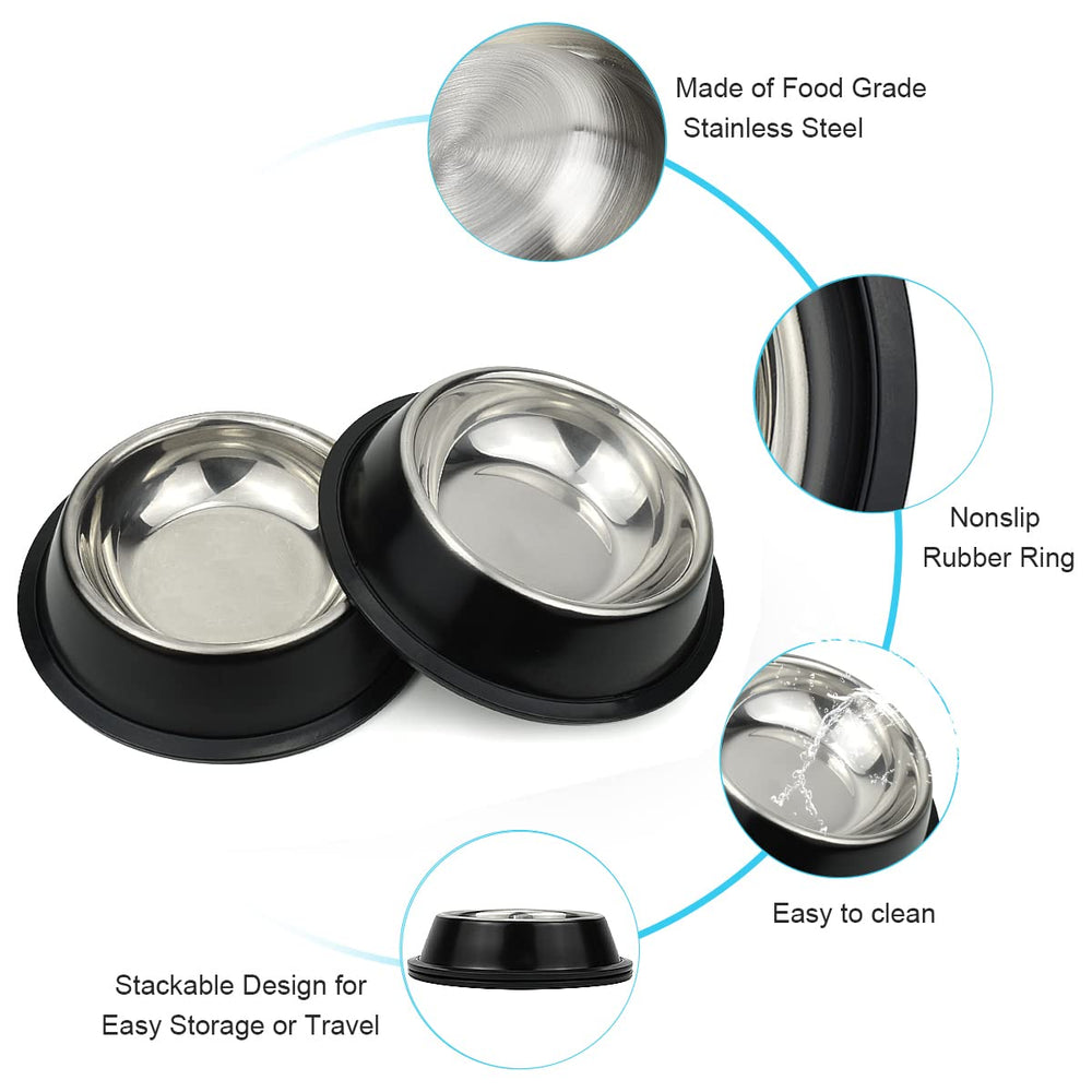 Podinor dishwasher-safe dog bowls for easy cleanup after meals