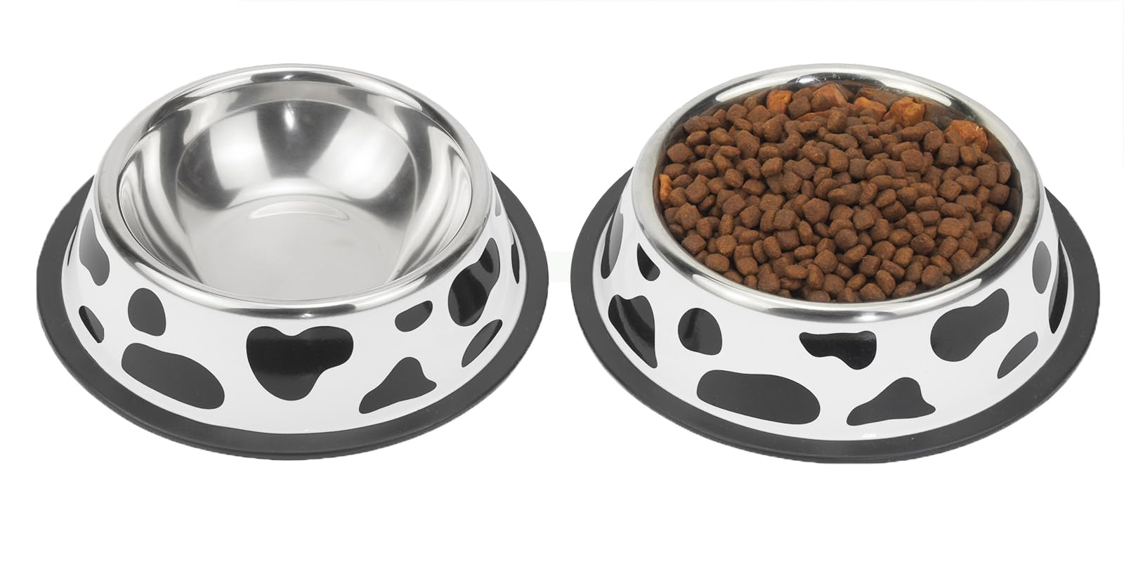 Podinor stainless-steel-dog-bowl demonstrates rust-resistant durability for daily meals.