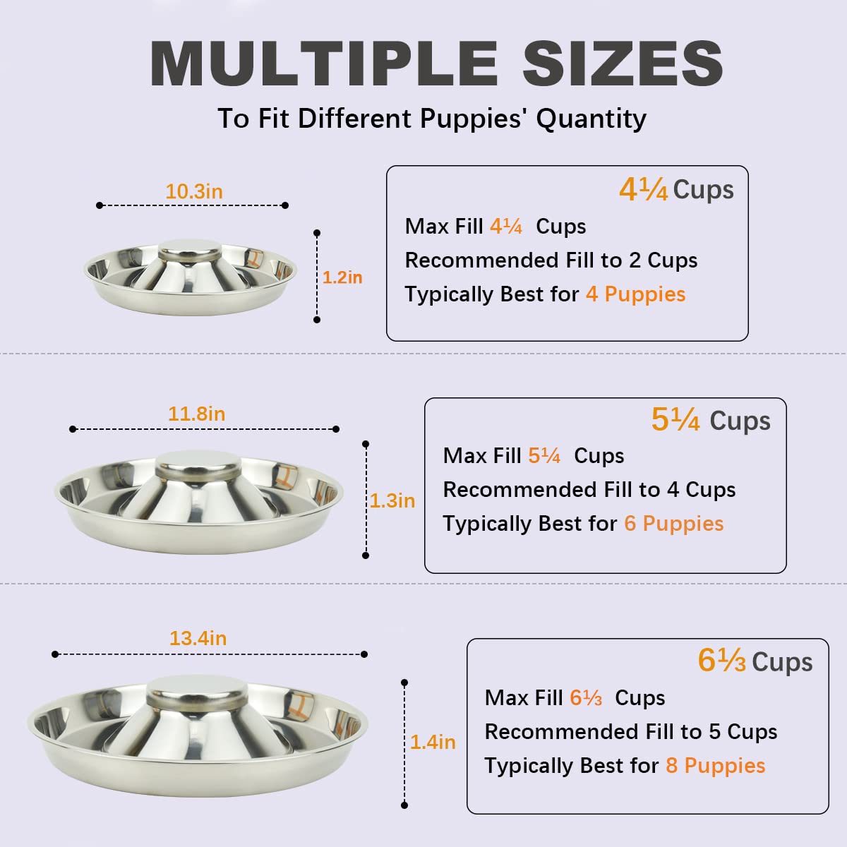 Podinor bowls stackable for compact storage or travel.