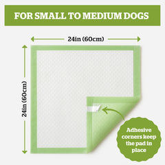 Pogi’s Dog Pads top cover highlights bamboo fiber for comfort