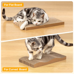 Poils bebe curved scratchers provide comfortable rest during scratching.