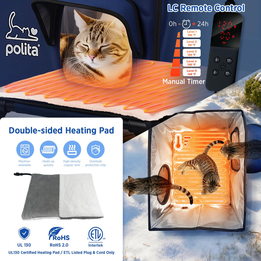 Polita escape door for strays provides safe exit-only access