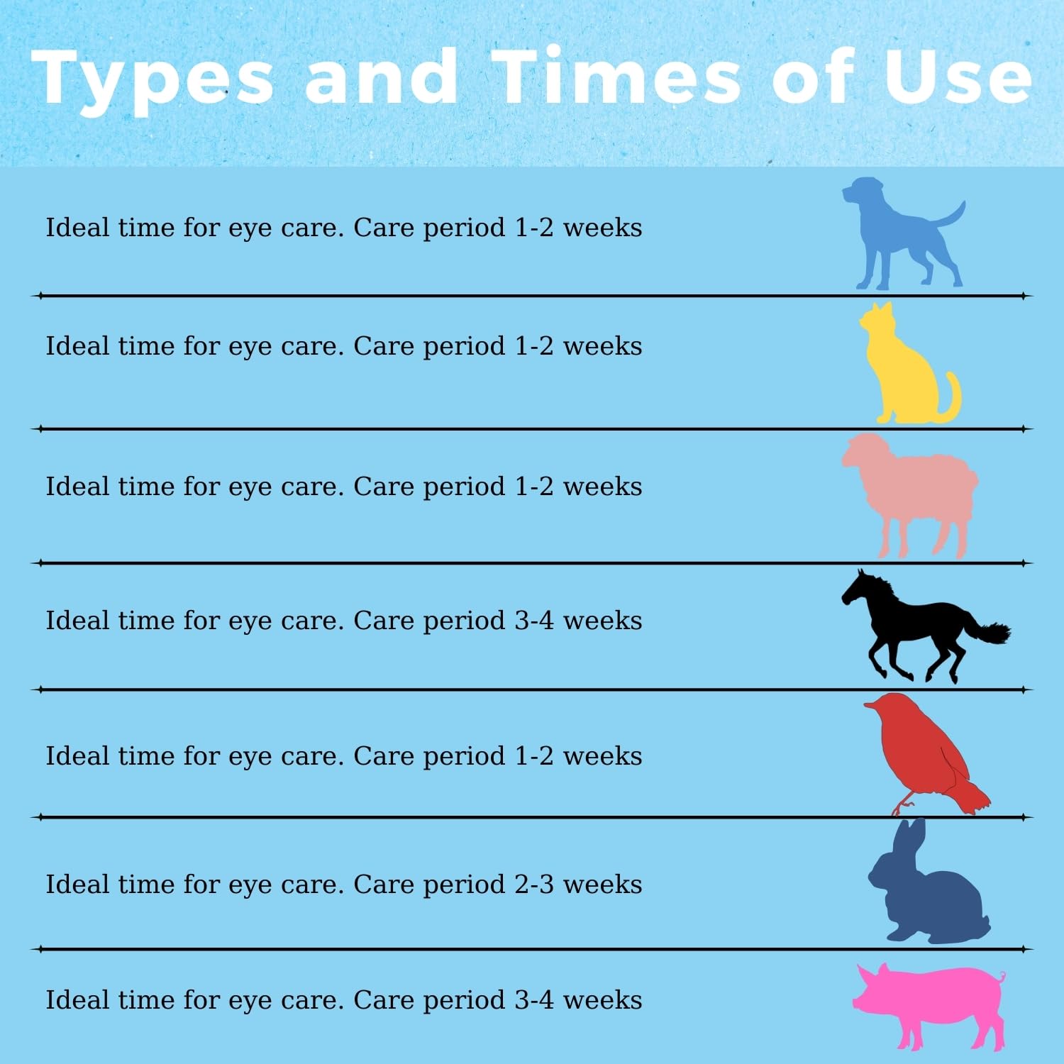 POLKA Terramypol application idea image illustrating pet eye care routine.