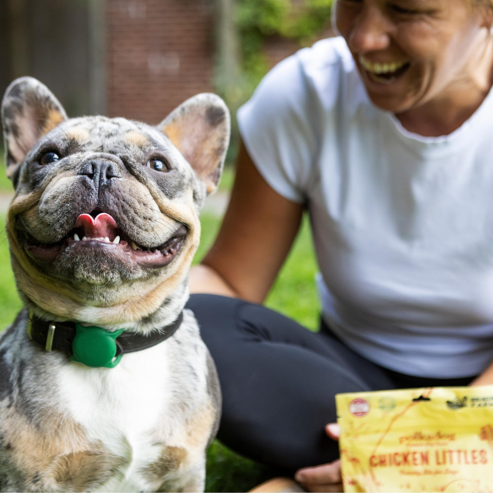 Polkadog Chicken Littles sin preservantes como snack diario