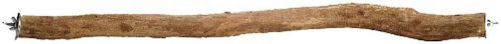 Polly's Full Length Perch brown wood spans 30 inches for stable perching