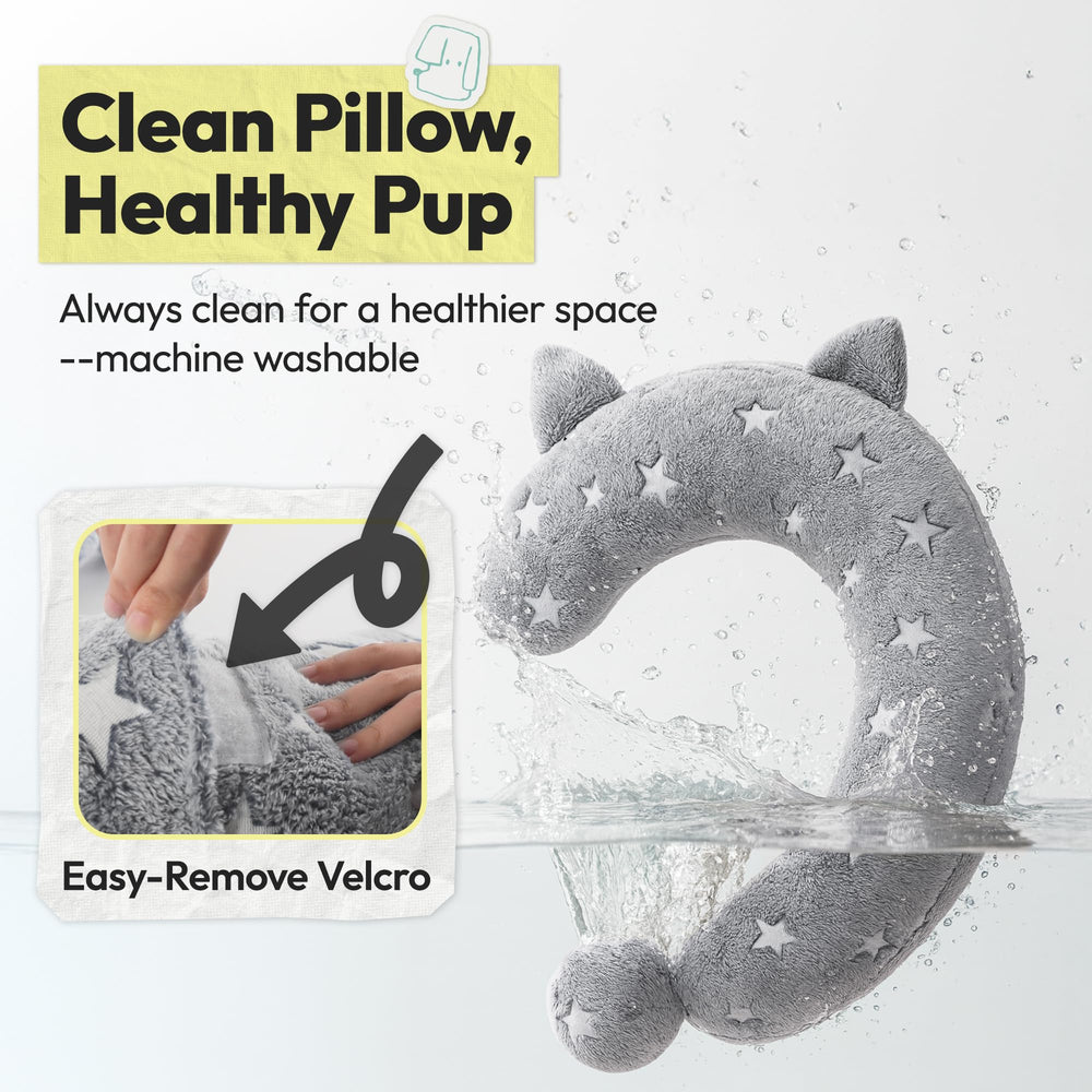 POMESEA Dog Calming Pillow bed-use-friendly design supports cozy lounging