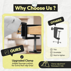 POMESEA sturdy metal frame supports up to 50 lbs for any size cat.