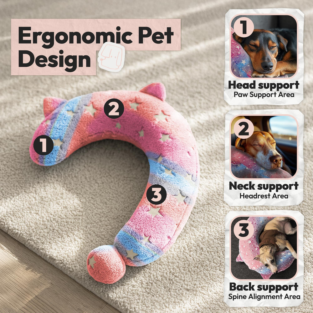 POMESEA soft plush dog bed close-up shows cozy texture and skin-friendly comfort