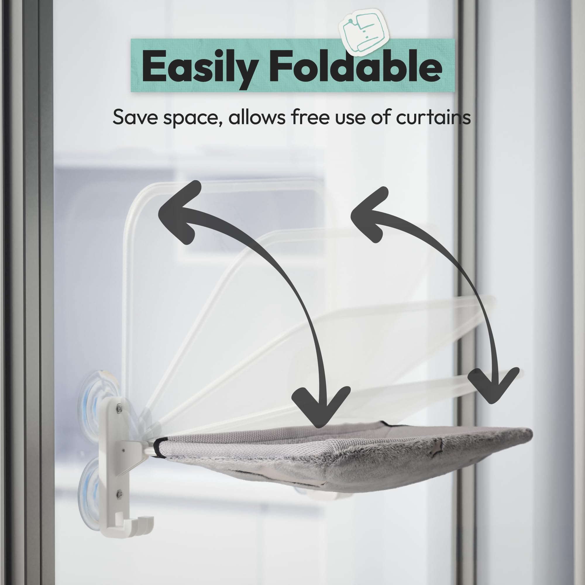 POMESEA zippered cover allows quick cleaning after adventures.