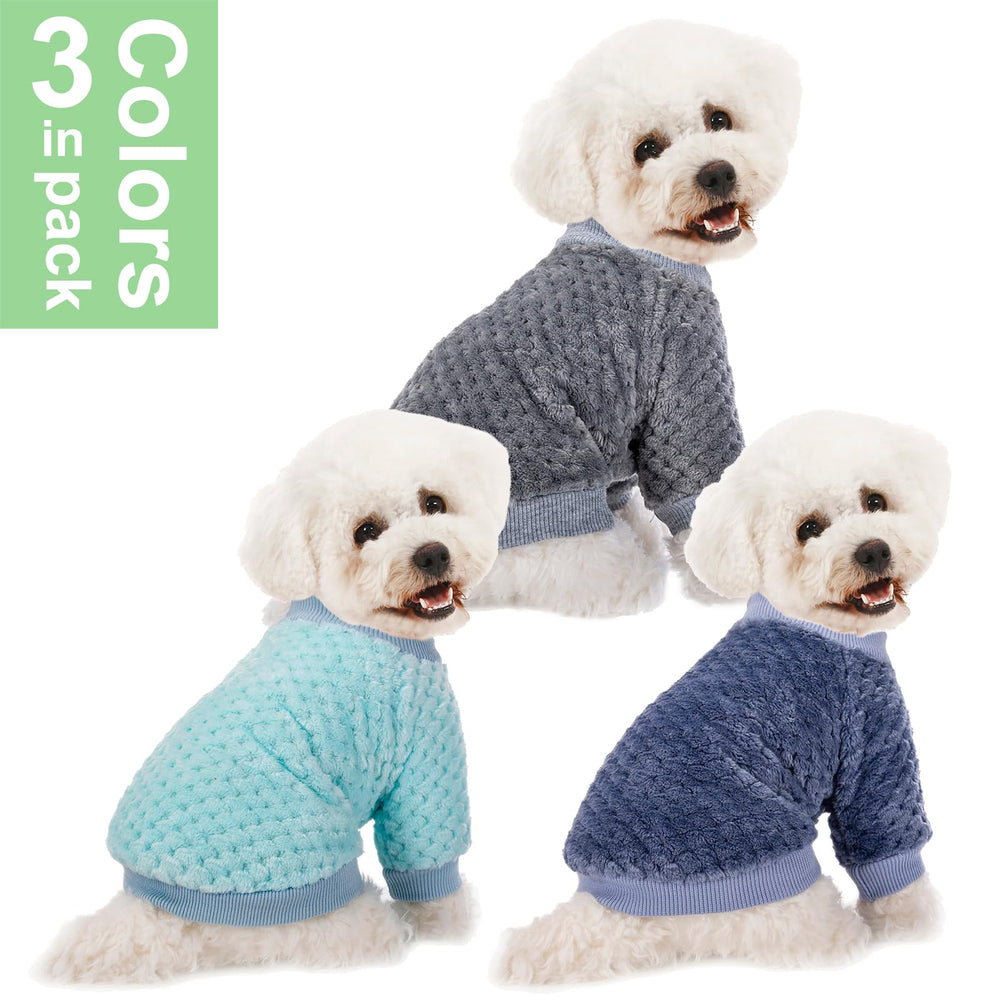 POMIU dog sweater pack sky blue complements outfits and warmth