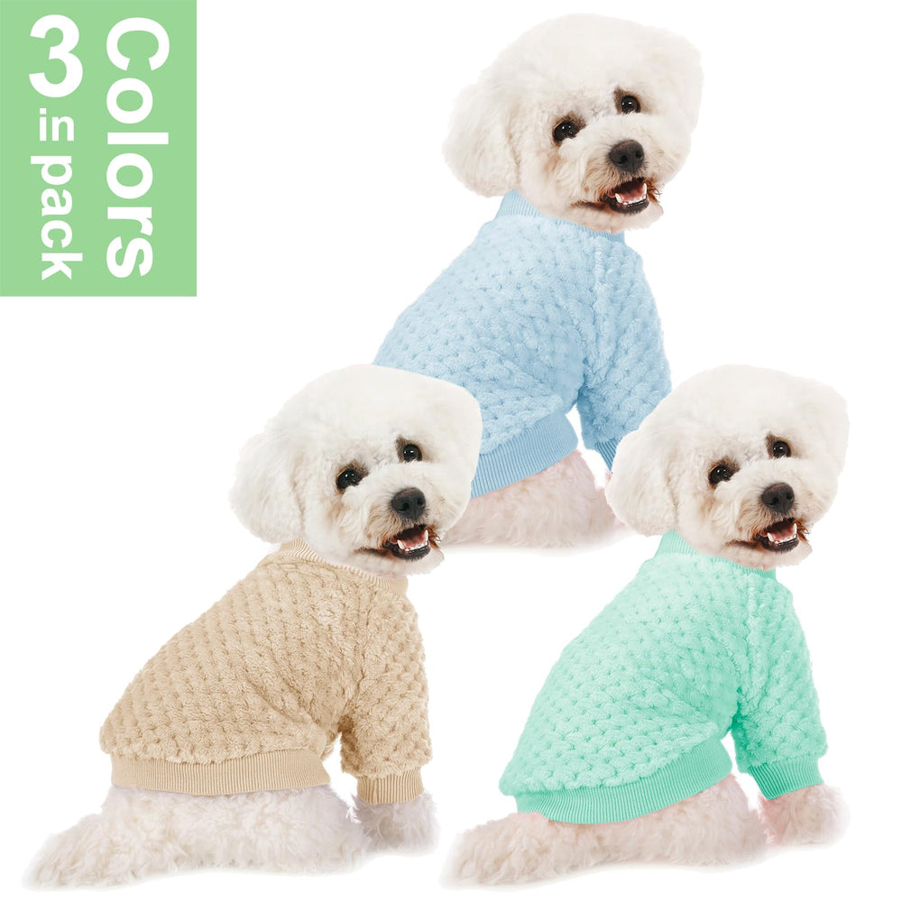 POMIU dog sweater teal color versatile for active pets