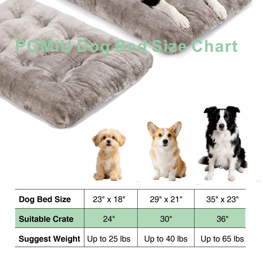 POMIU machine-washable dog bed close-up for easy cleaning