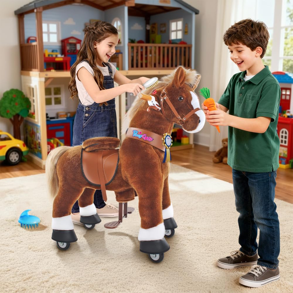 PonyCycle Model E/U/X compatibility enables versatile play with multiple ponies.