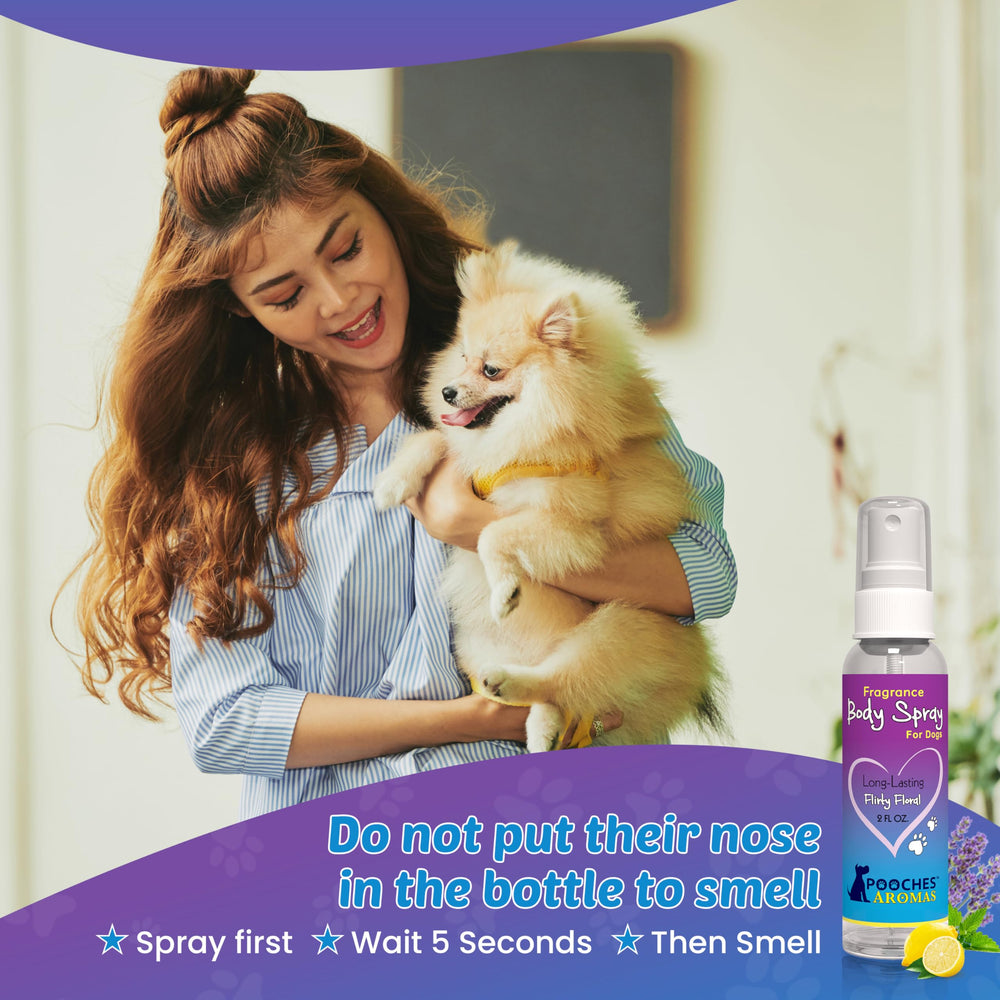 Pooches Aromas Six Signature Scent Collection provides varied options for every mood.