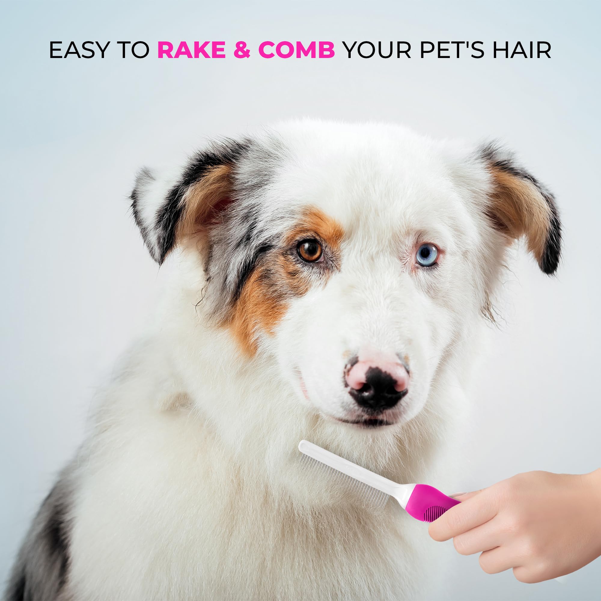 POODLIE pet grooming tool 2-in-1 for DIY grooming at home