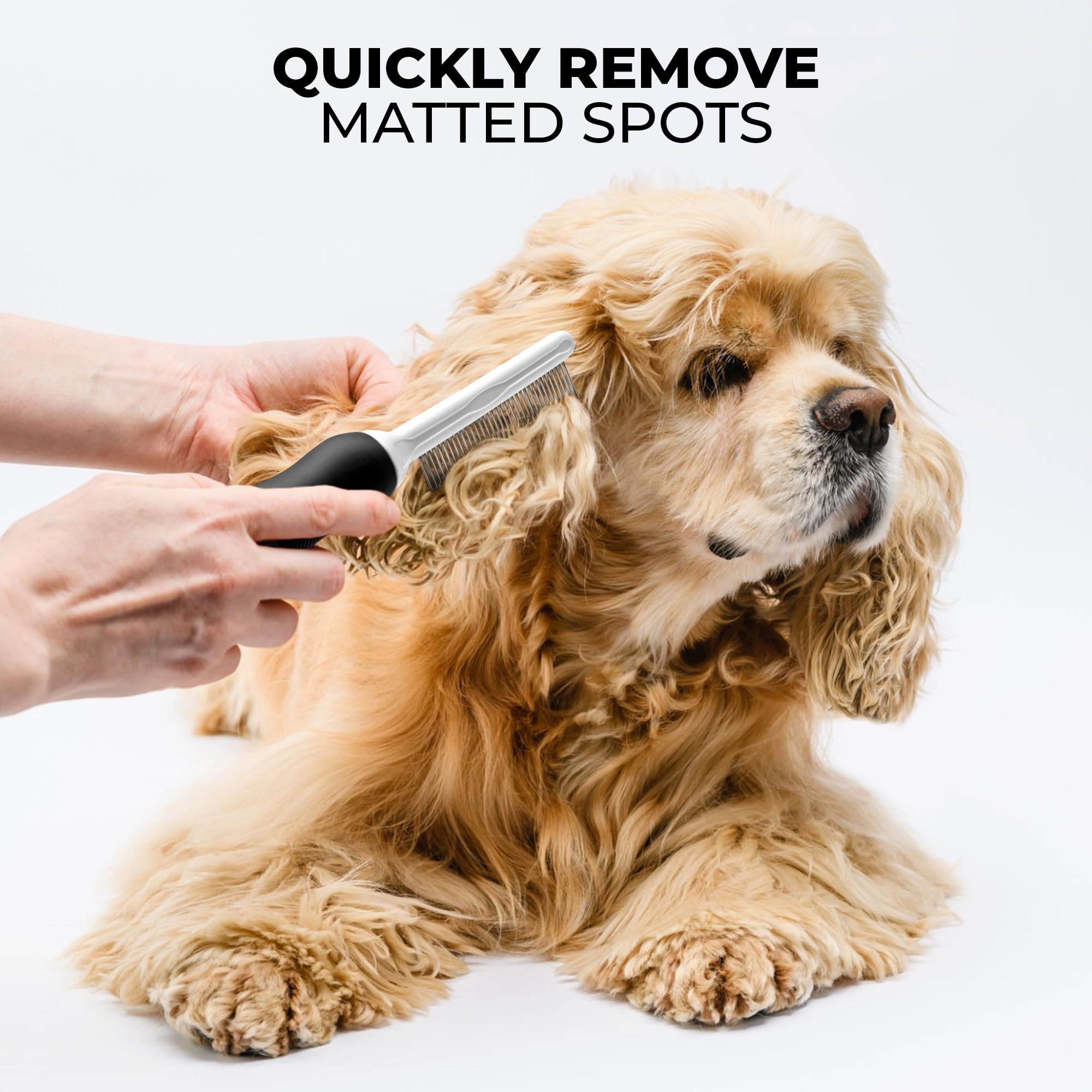 POODLIE grooming tool ideal for poodles and Persian cats.