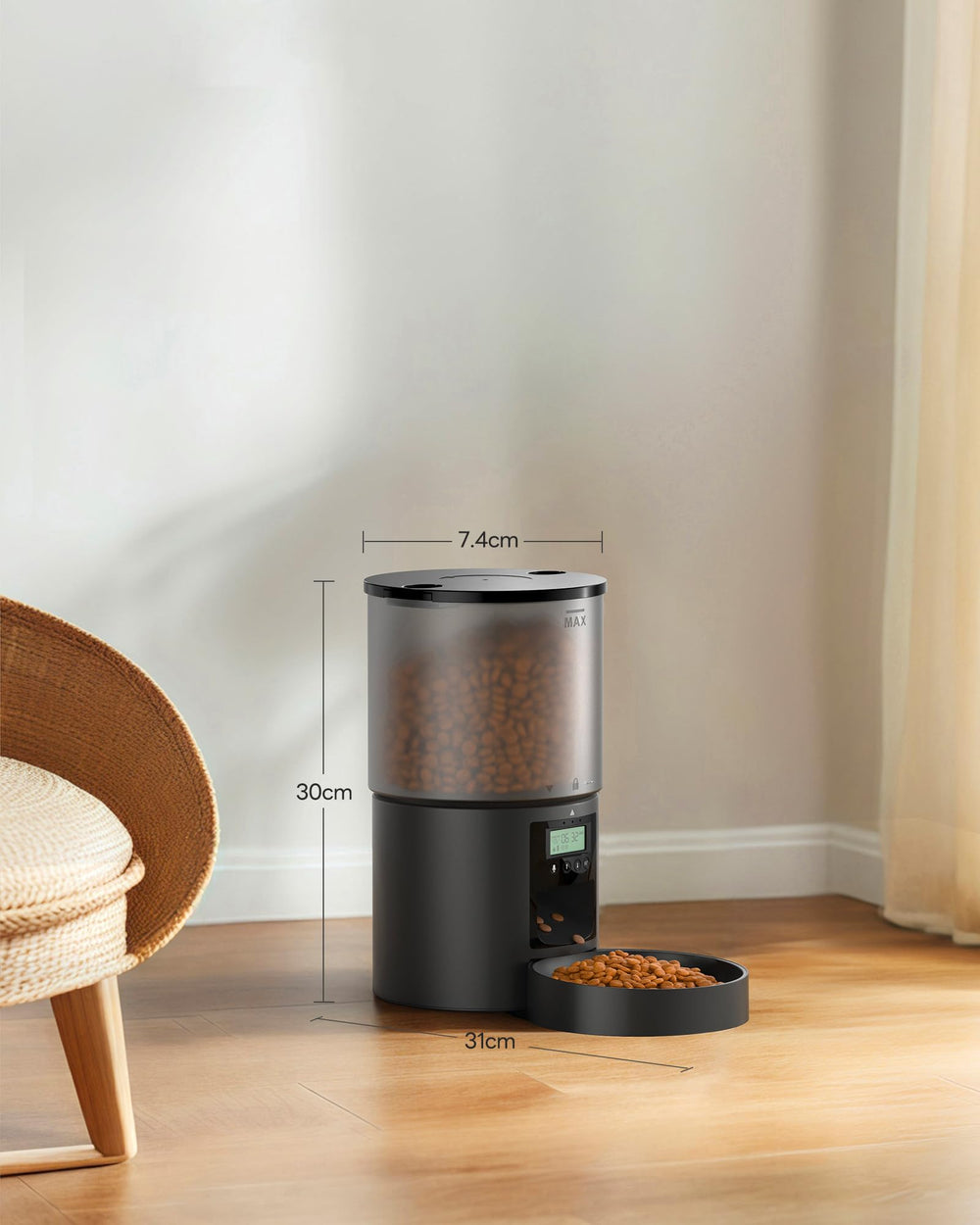 POOEKEN in-use setup on counter demonstrates easy daily use.