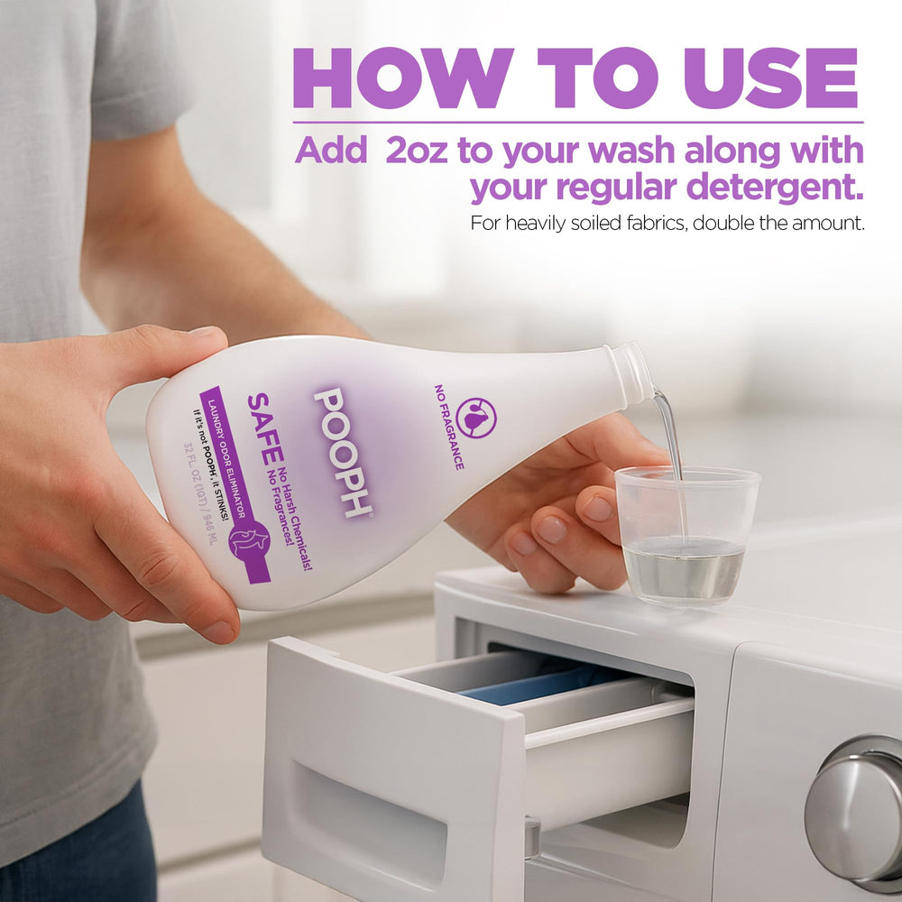 POOPH fragrance-free formula emphasizes safe-use around family and pets