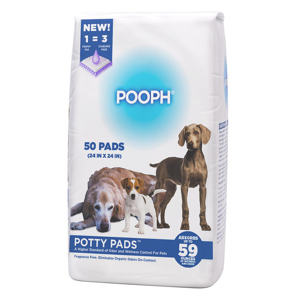 POOPH Potty Pads absorbency-59oz demonstrates strong liquid uptake for dry floors