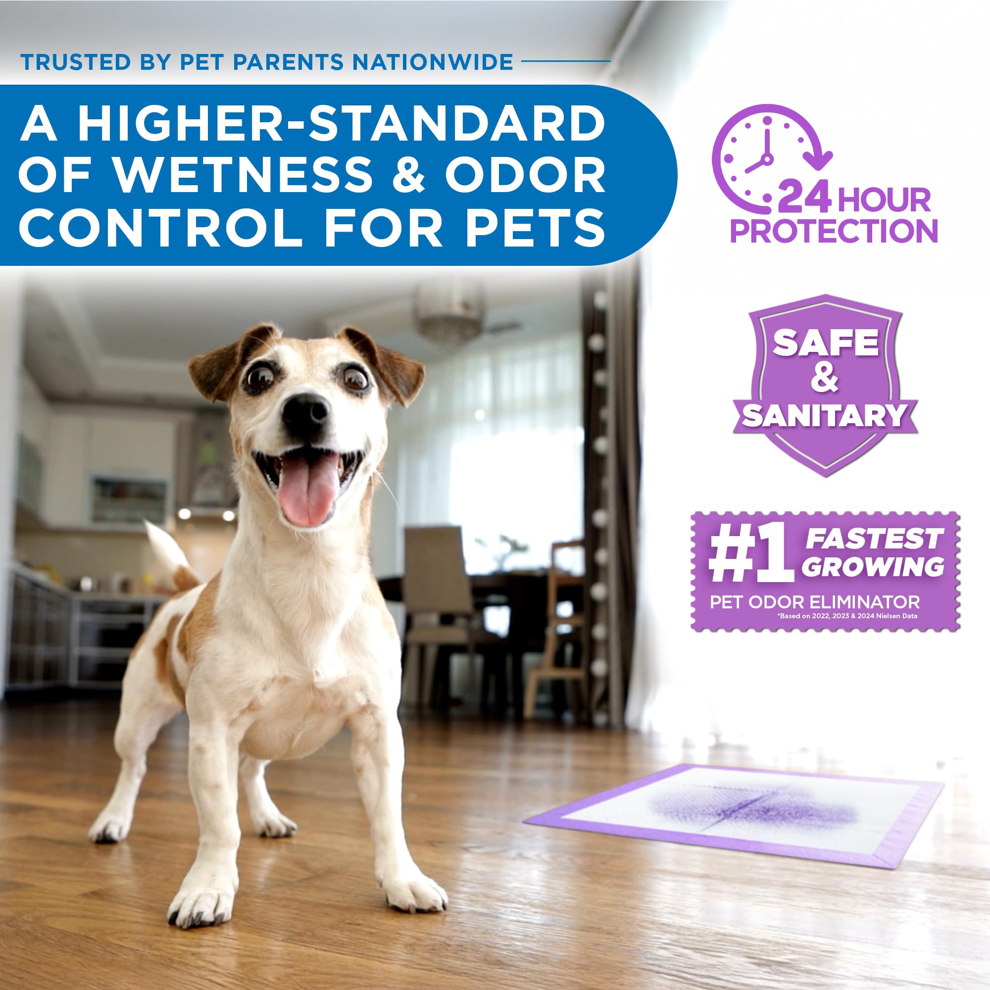 POOPH Potty Pads travel-friendly setup ideal for trips with pets