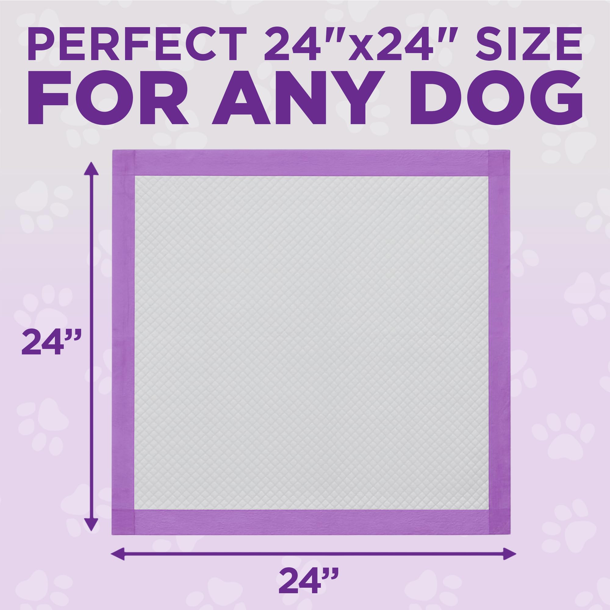 POOPH Potty Pads waterproof-backing reinforces protection against leaks