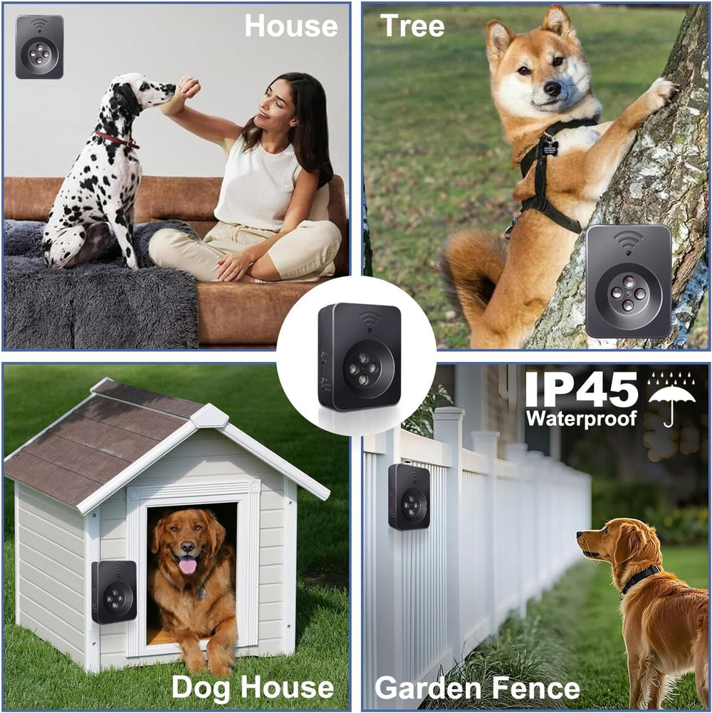 Poosejzl bark stopper usable indoors and outdoors for humane training.
