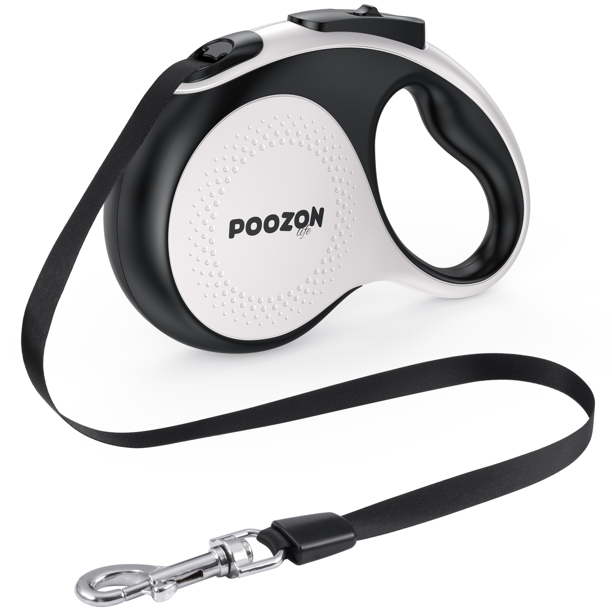 Poozonlife retractable leash 10ft tangle-free for smooth walking
