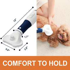 POPET quiet operation at 75-85dB reduces stress during grooming sessions.