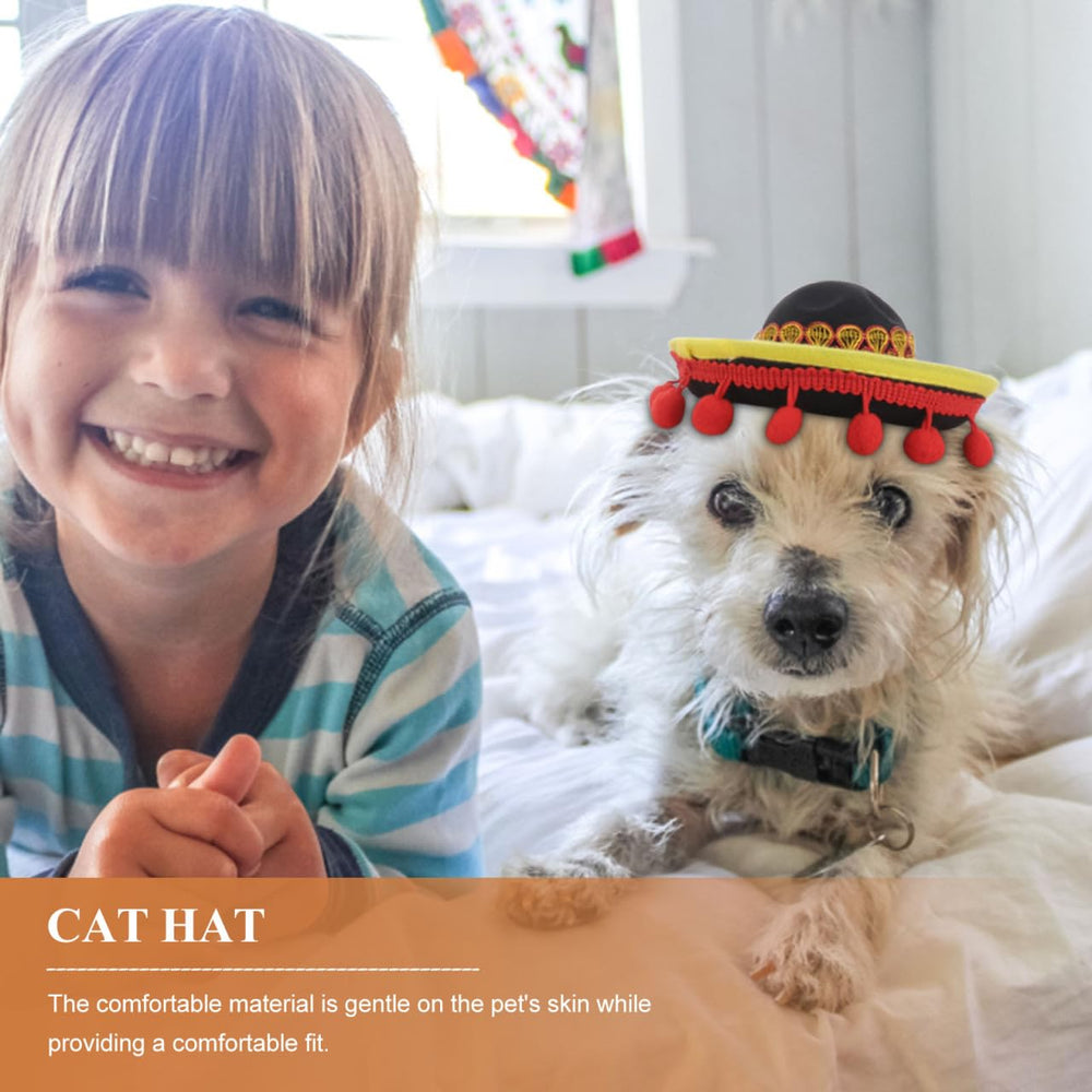 POPETPOP cat sombrero hat summer look adds playful charm.
