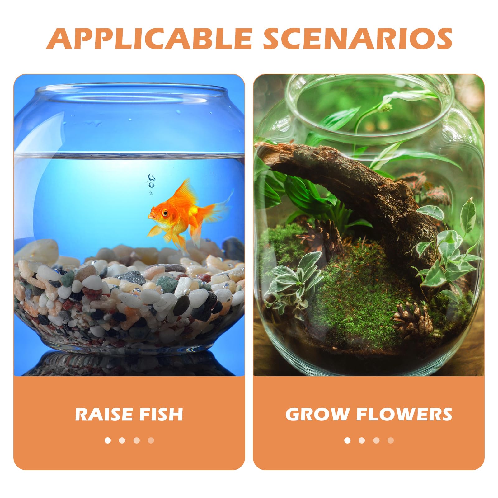 POPETPOP decorative marbles and flowers for seasonal centerpieces