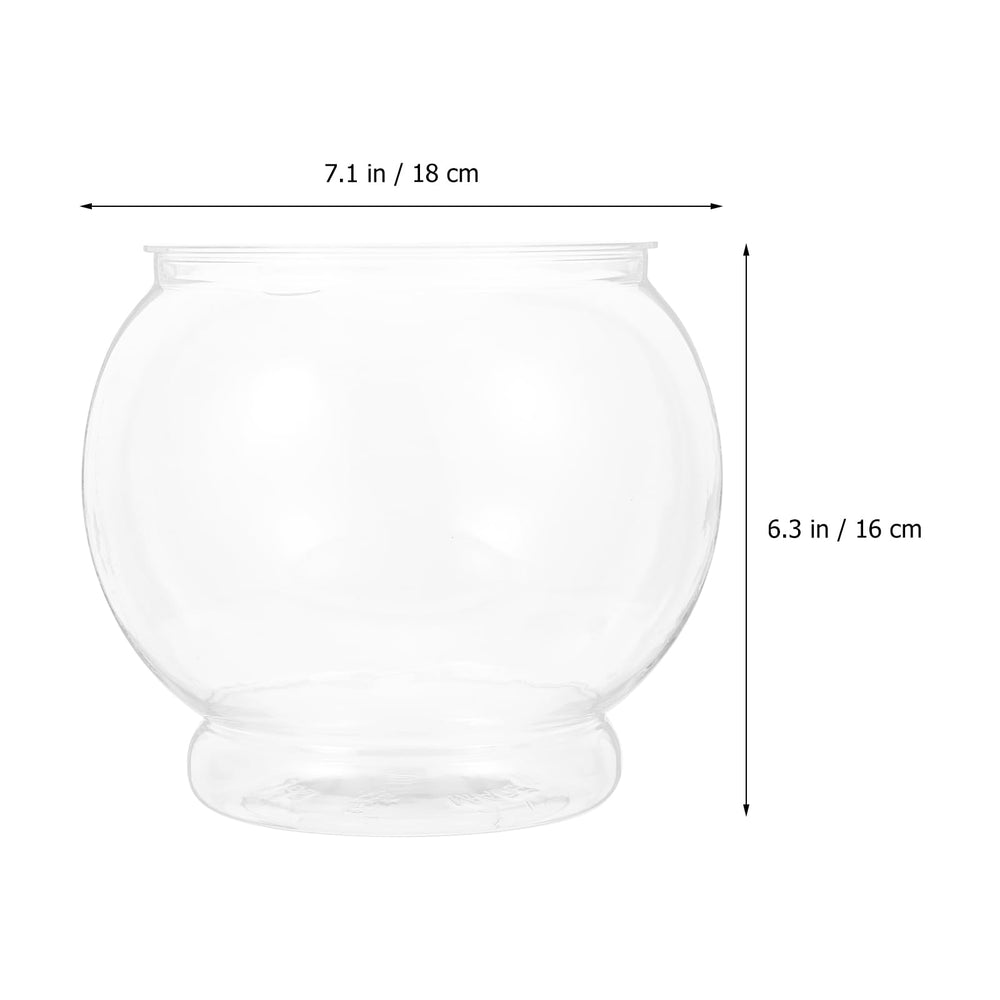 POPETPOP desktop fish bowl suitable for desk or tabletop decoration