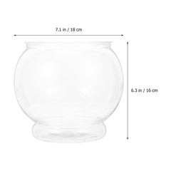 POPETPOP desktop fish bowl suitable for desk or tabletop decoration