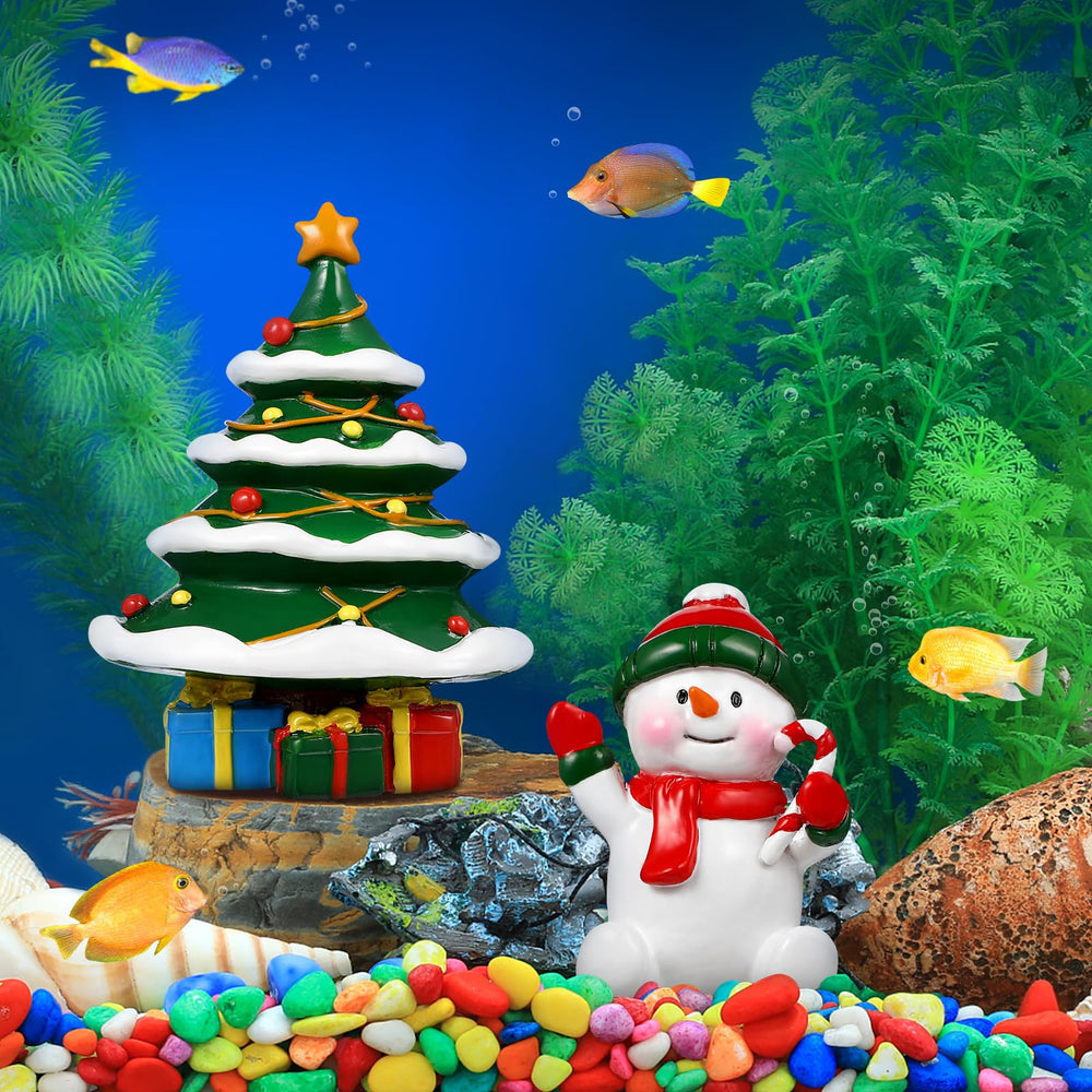 POPETPOP two-piece set offers versatile holiday accents for any aquarium.