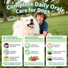POPPAW 6B CFU probiotics visual indicating oral and gut balance