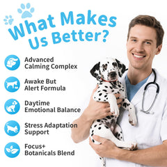 Poppaw Calming Chews soft chews close-up easy to dose and tasting great
